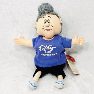 Russ Berrie Oldtimers Fifty & Fantastic Plush Doll w/Tags
